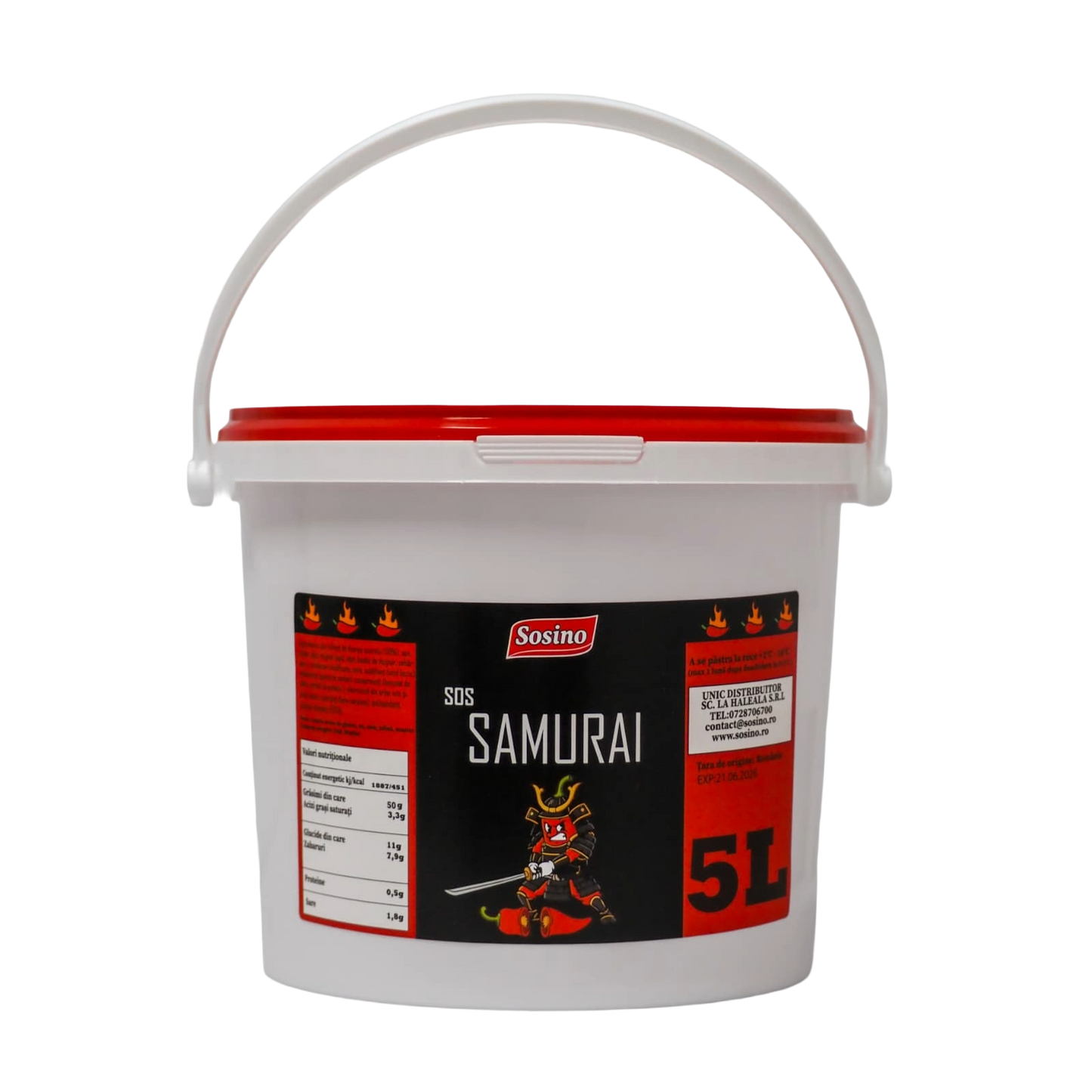 Sos Samurai 5KG - Sos picant pentru fast food & shaorma
